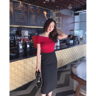 Chân váy Topshop dáng dài