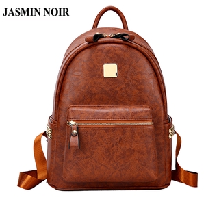 Ba Lô Học Sinh JASMIN NOIR Kiểu Dáng Thời Trang Phong Cách Hàn Quốc Cho Nữ