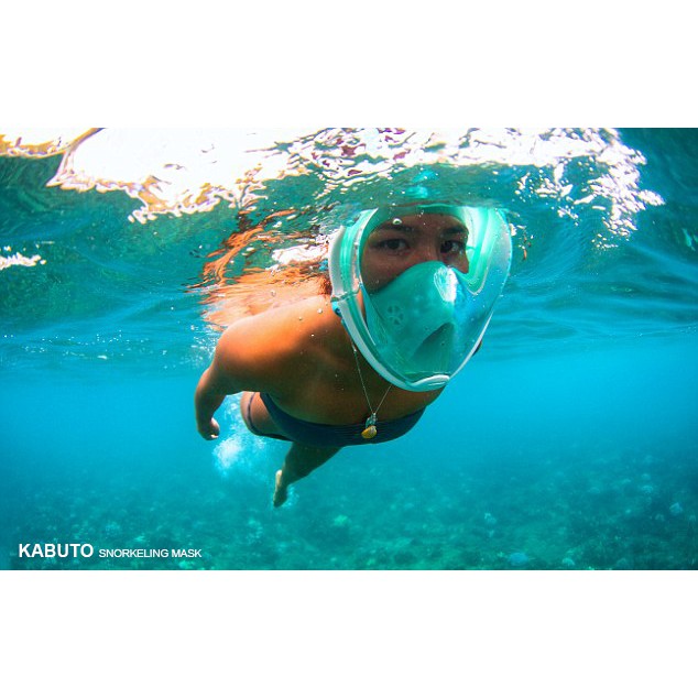 Mặt nạ lặn biển Kabuto - Fullface Snorkeling™