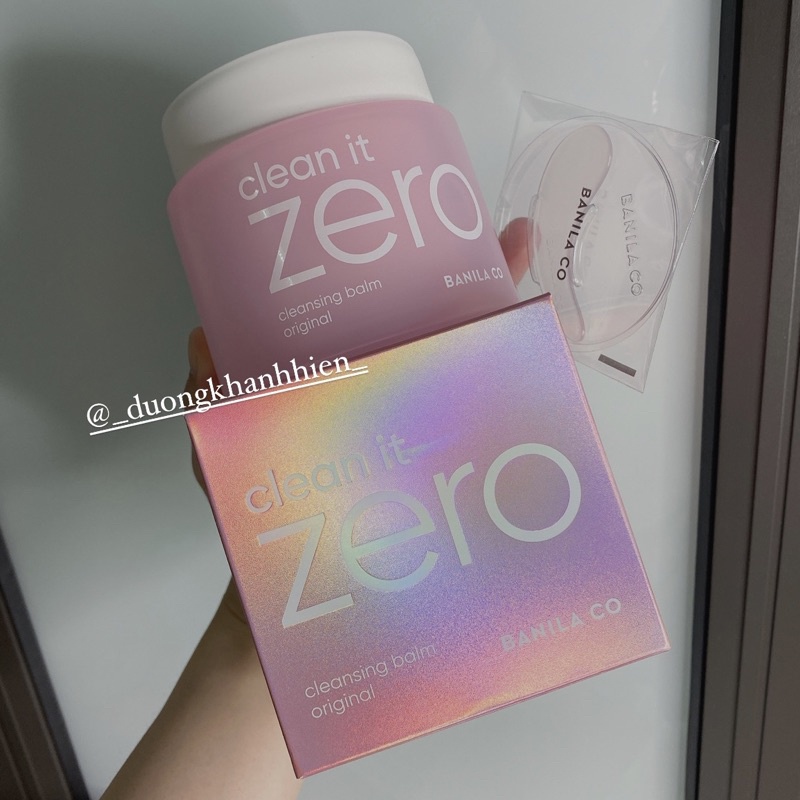 Sáp tẩy trang Zero Hàn Quốc đủ size date xa