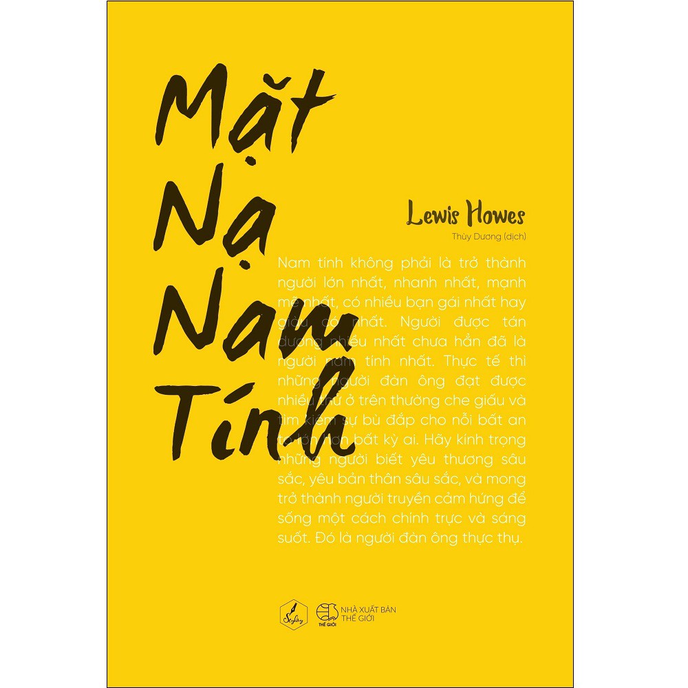 Sách AZ - Mặt Nạ Nam Tính