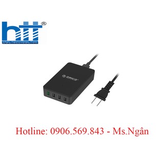 Usb charger - các loại sạc usb orico qse-4u-bk