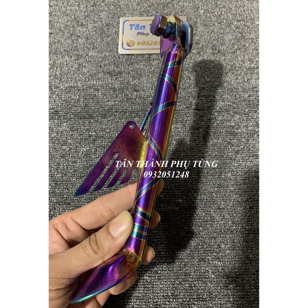 Chân chống Titan gắn nhiều loại xe hình cánh chim