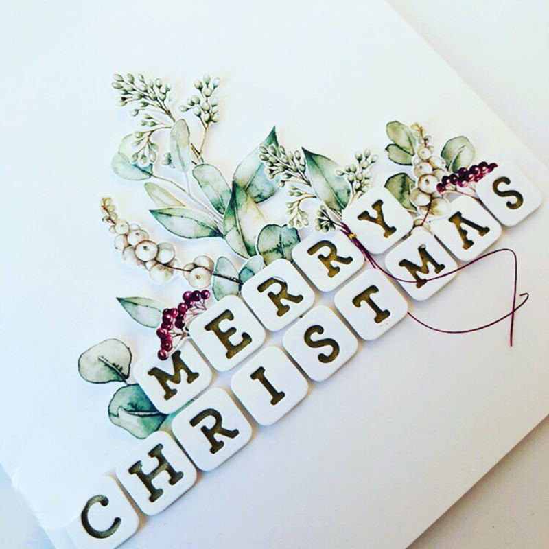 Khuôn Cắt Giấy Kim Loại Hình Chữ Cái