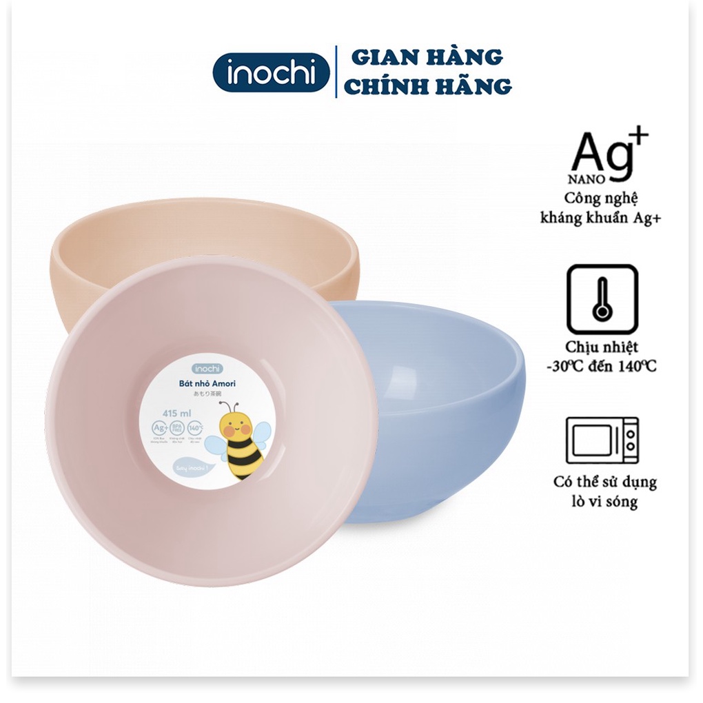 Combo 100 bát ăn dặm 415ml chính hãng inochi - tiêu chuẩn nhật bản