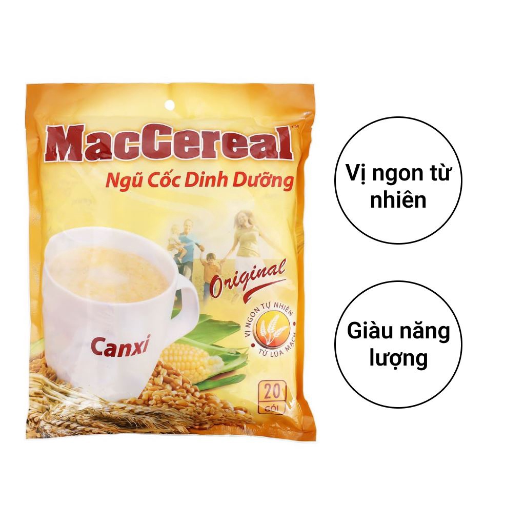 Ngũ cốc dinh dưỡng MacCereal 560g ( 20 Gói )