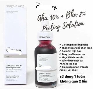 SERUM PEEL DA THE ORDINARY AHA 30% + BHA 2%