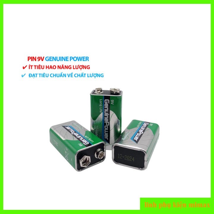 Pin 9V GenuinePower Loại Tốt