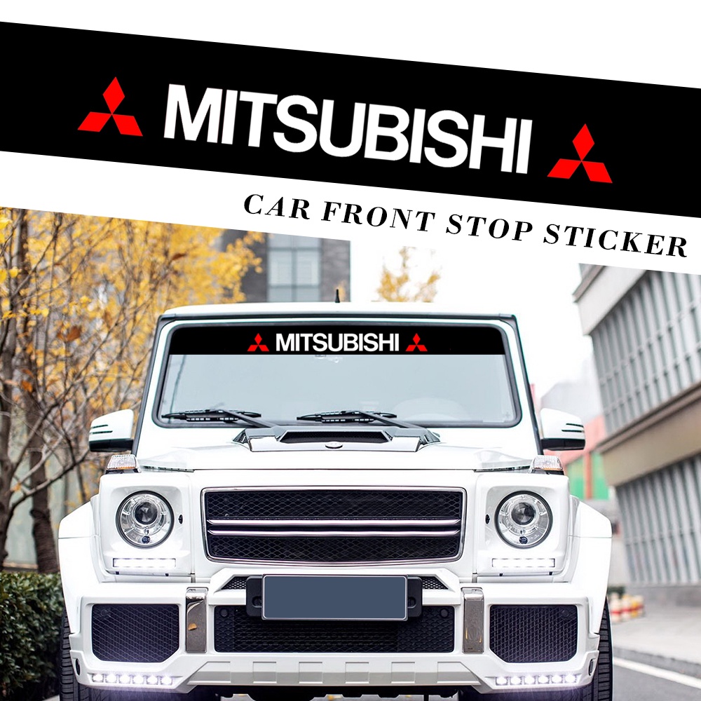 Miếng Dán Kính Chắn Gió Phía Trước Bằng Vinyl Cho Mitsubishi Attrage Mirage Triton Xpander Pajero