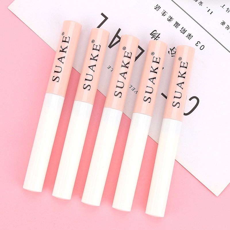 [Hàng mới về] Mascara chải cong dày và dài lông mi SUAKE 2 màu sắc tùy chọn chống thấm nước mồ hôi lâu trôi