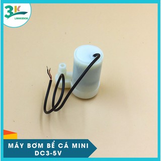 Máy bơm bể cá mini thân đứng bơm ngược lên