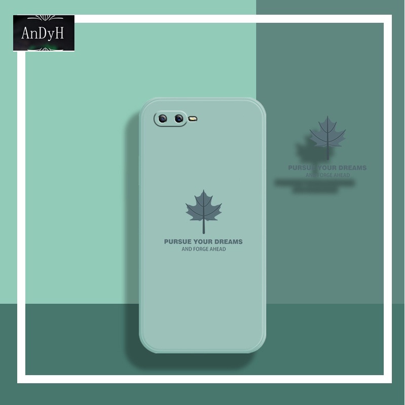 Ốp điện thoại silicon nhám hình lá phong có dây đeo cho Oppo A8 A31 2020 A5 2020 A9 2020 A11X A52 A72 A92 A92S A91