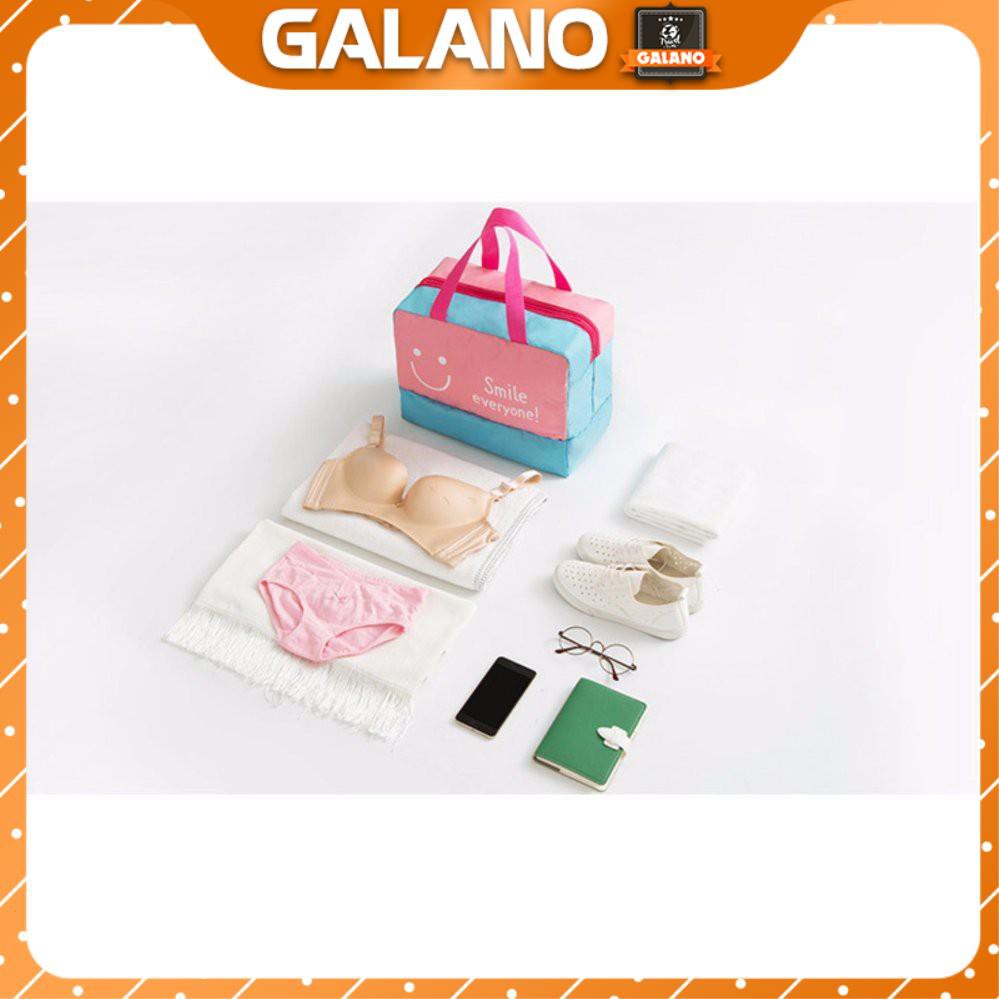 Túi du lịch chống nước GALANO đi biển, đi bơi đựng quần áo, giày dép 3 ngăn chống nước tiện dụng FB-001177