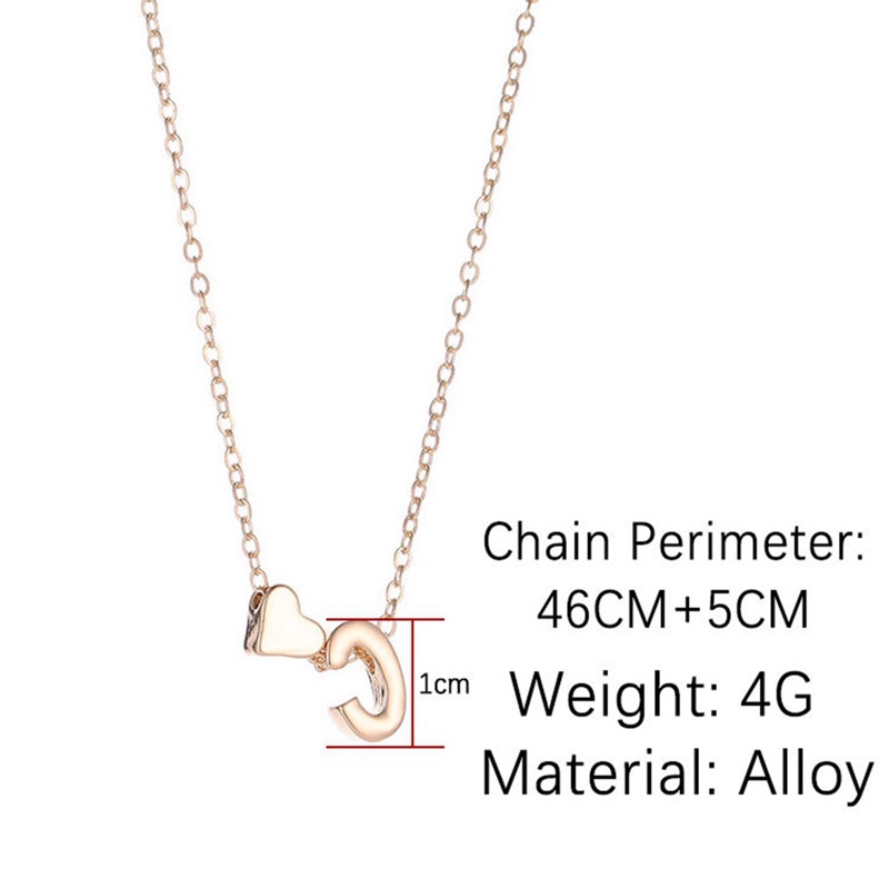 Vòng cổ Dài Mặt 26 Chữ Cái Thời Trang Dành Cho Nữ