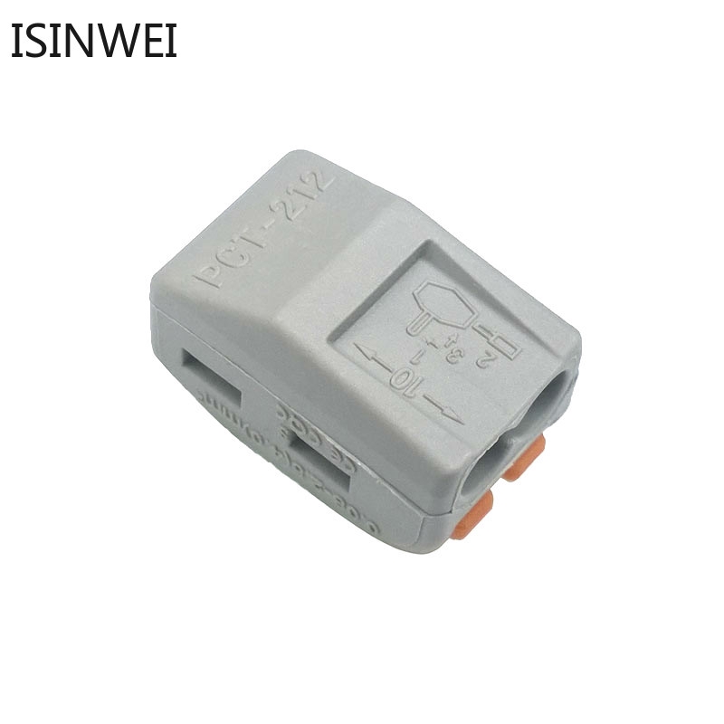 Set 10 đầu nối dây điện PCT-212 2 pin nhỏ gọn đa năng chuyên dụng