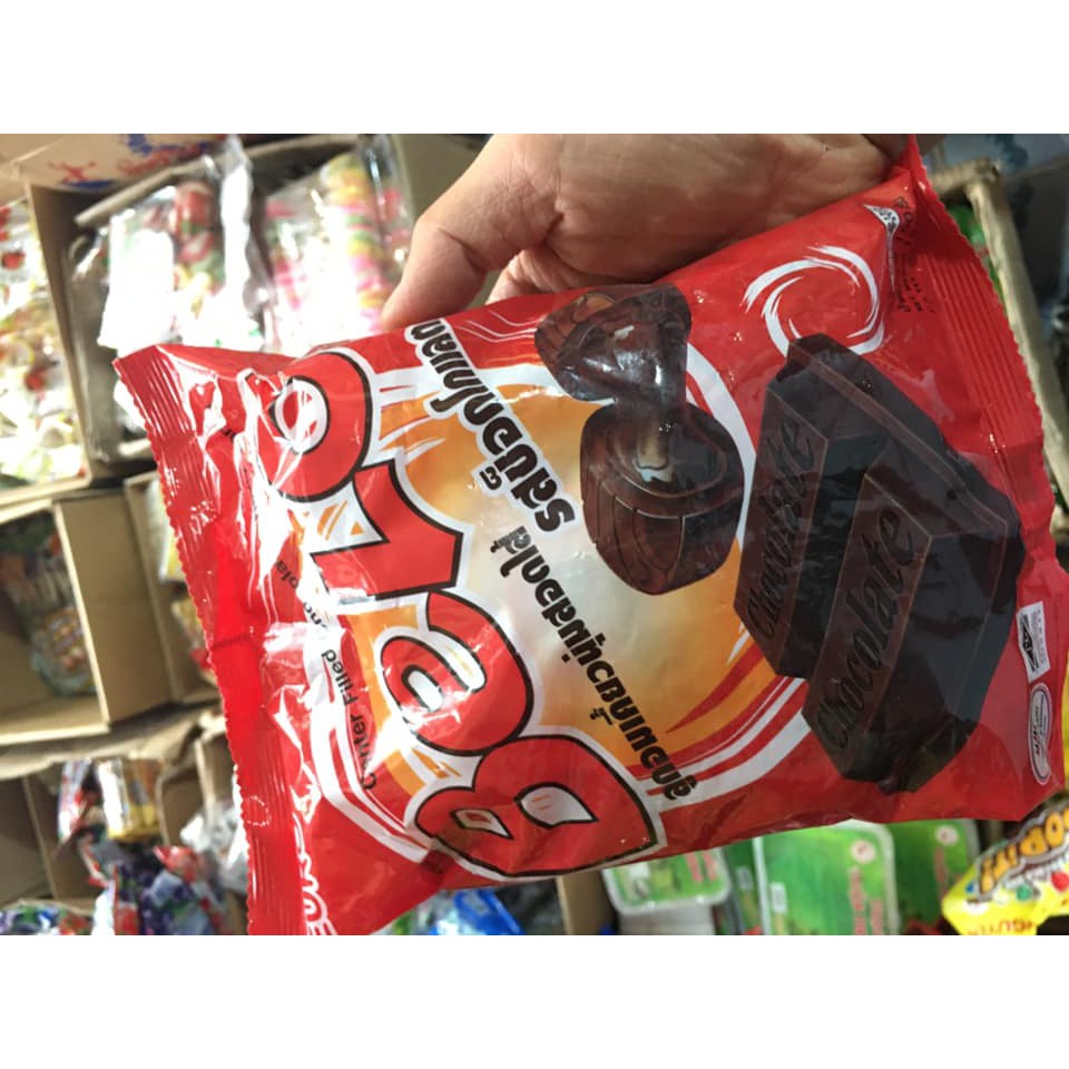 |Kẹo Túi Thái| Kẹo Chocolate Chewy Belo 150g
