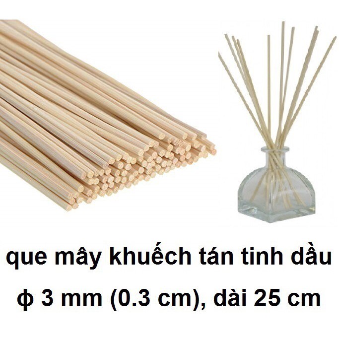 Combo 30 Que mây khuếch tán tinh dầu