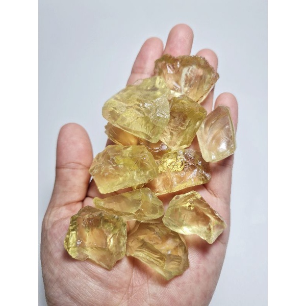 Citrine chất liệu đá thô tự nhiên dùng cho thanh tẩy bài Tarot, Reiki, handmade, phong thủy...