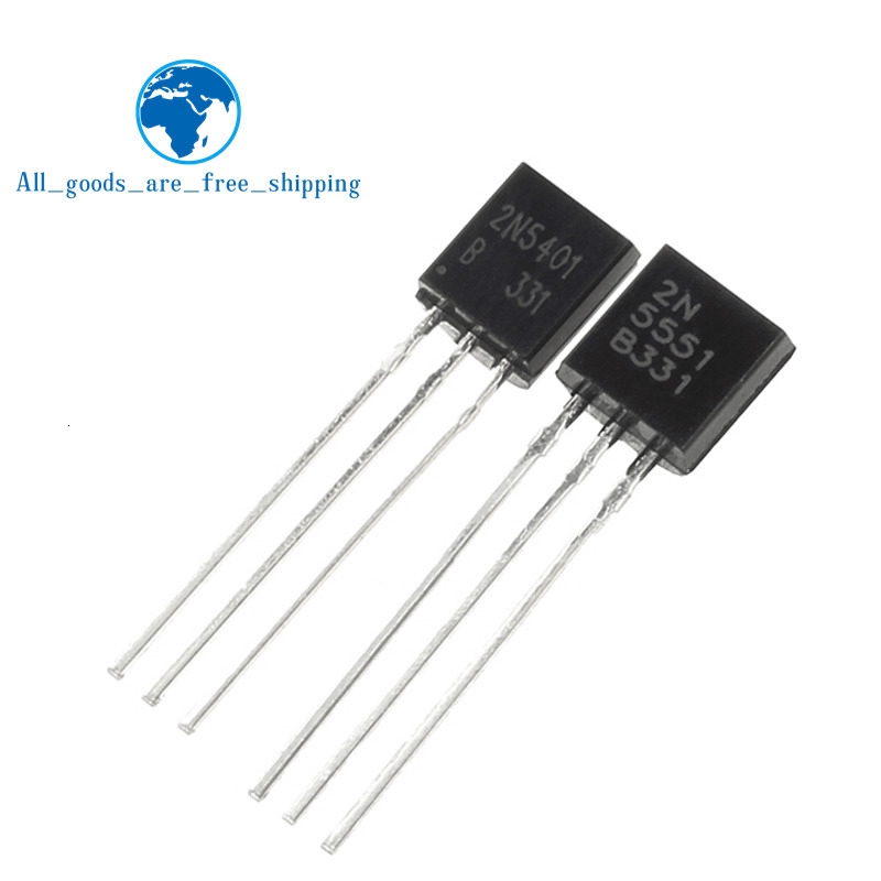Bộ 50 điện trở DIP 2N5551 2N5401 5551 5401 TO-92 chất lượng cao | BigBuy360 - bigbuy360.vn