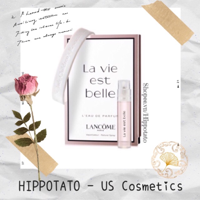 🌸 Lancome La Vie Est Belle EDP - Sample vial mẫu thử nước hoa