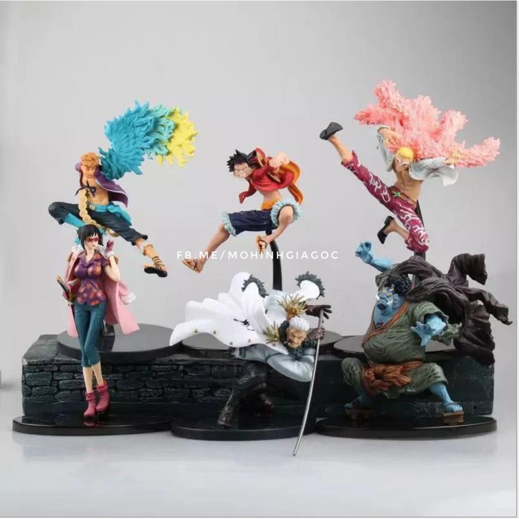 (SẵnVN) Mô hình Donquixote Doflamingo , Jinbe , Smoker , Luffy , Marco , Nami , Vivi , Katakuri , Boa - ONE PIECE