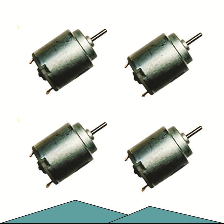 [HCM] Combo 4 Motor  DC 3V loại 140 dùng chế tạo đồ chơi, xe hơi, tàu thuyền, em yêu khoa học