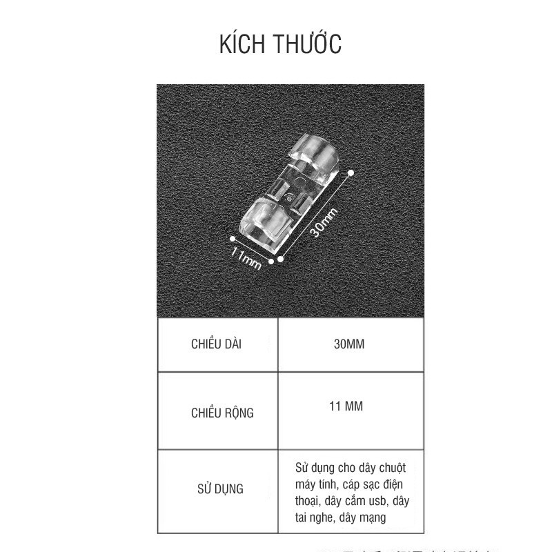 Bộ 20 Nẹp Dây Điện Dán Tường Siêu Dính ,Kẹp Dây Điện Cố Định Và Giữ Dây Điện An Toàn Tiện Lợi 88068 MuỐi's StOre