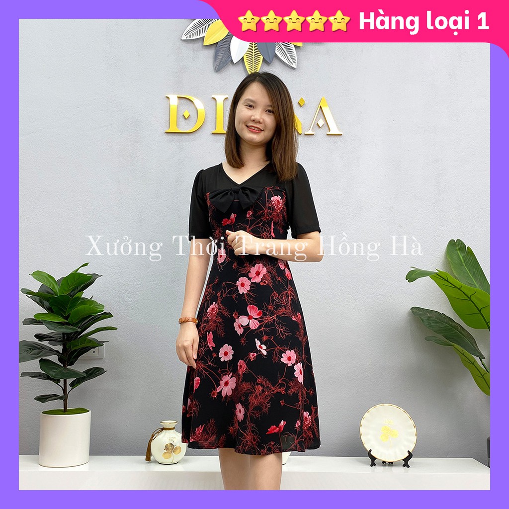 ✅ Ảnh Thật 100% Mặc Là Mê ✅ 🌺Váy voan xòe, đầm voan xòe hoa leo xinh lung linh, váy xinh Diana làm gì cũng đẹp🌺