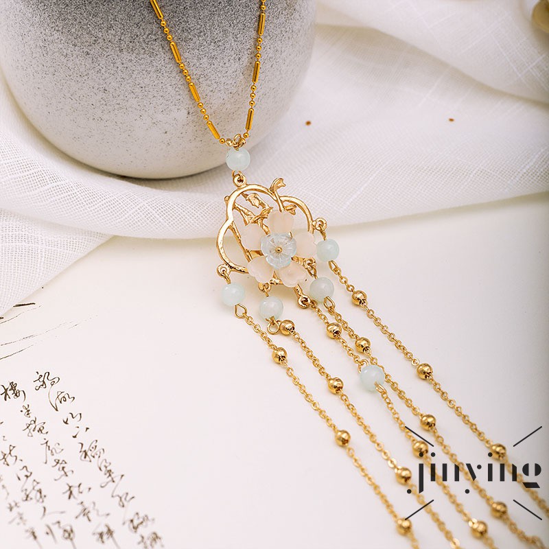 GETNOIVAS Dây chuyền đính ngọc trai giả xinh xắn cho nữ