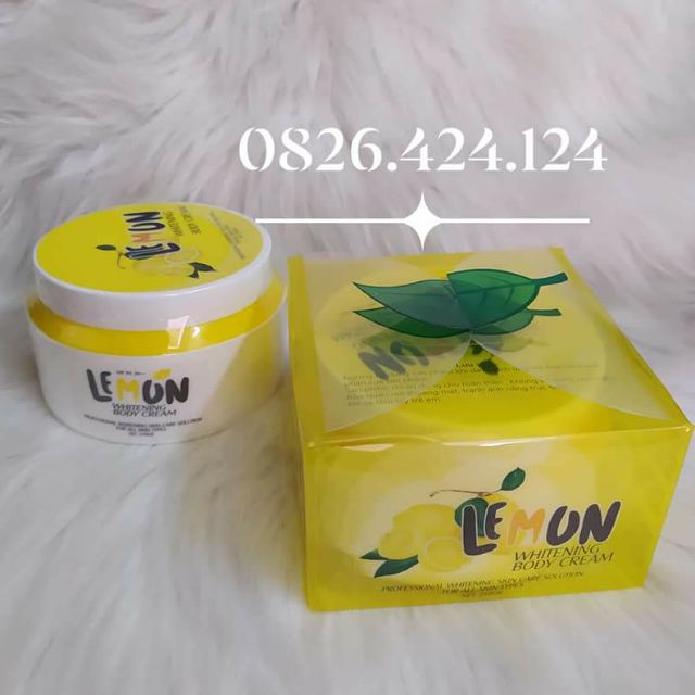 [ CHÍNH HÃNG %] Body Lemon Chanh Tươi QLady Vitamin Siêu Trắng