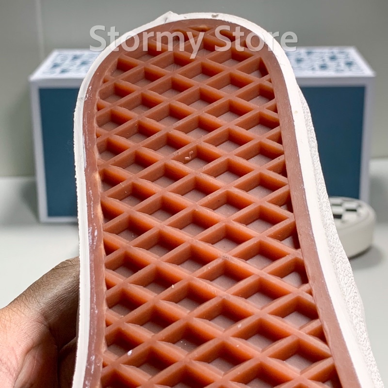 Giày Thể Thao Lười Slip On Caro Đen Trắng Nam Nữ