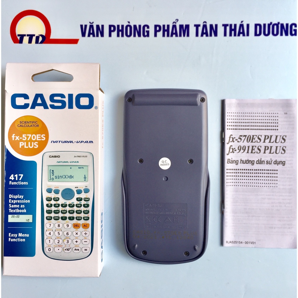 MÁY TÍNH CASIO 570VN PLUS VS MÁY TÍNH CASIO 570ES PLUS