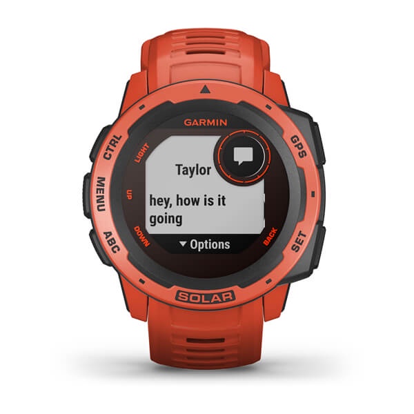 Đồng hồ thông minh Garmin Instinct Solar, GPS Watch