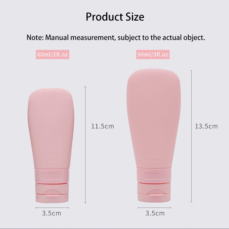 Chai Chiết Mỹ Phẩm Bằng Silicone Tiện Dụng Khi Đi Du Lịch