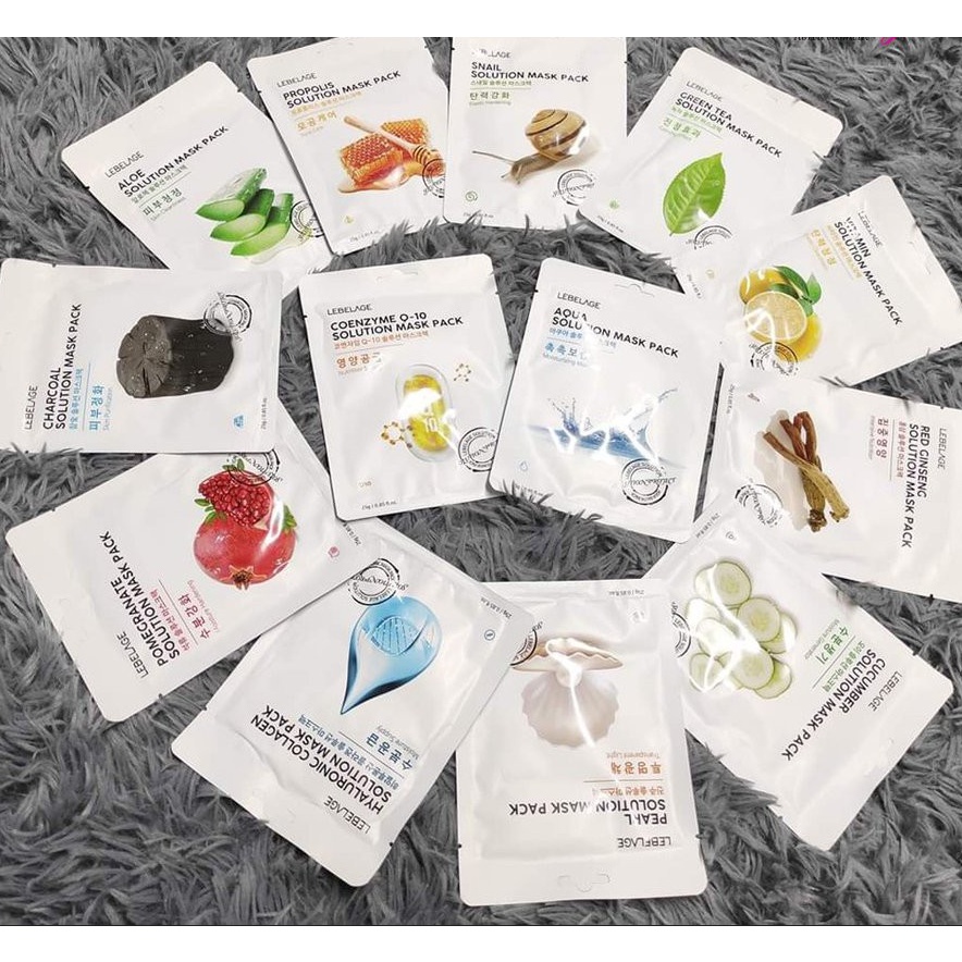 Mặt Nạ Lebelage Solution Mask Pack Hàn Quốc 25g