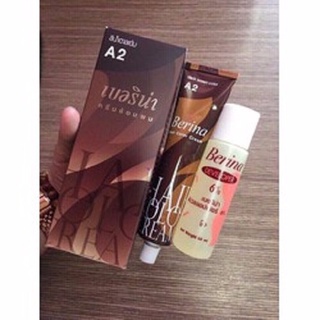 Thuốc nhuộm tóc FRE -NIA màu đen, màu nâu hàng Thái Lan ( gồm 1 tuýp nhuộm + dung dịch pha nhuộm) 100ml