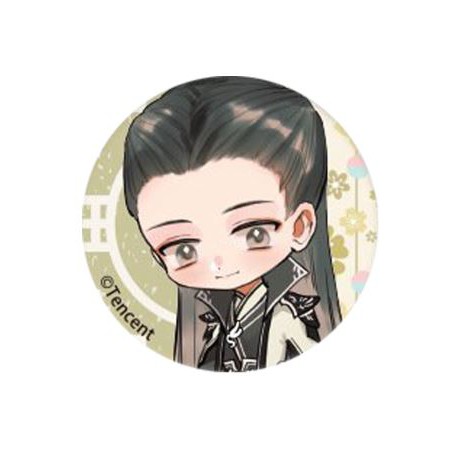 Combo 6 huy hiệu cài áo IN HÌNH Hệ thống tự cứu của nhân vật phản diện anime chibi dễ thương tiện lợi