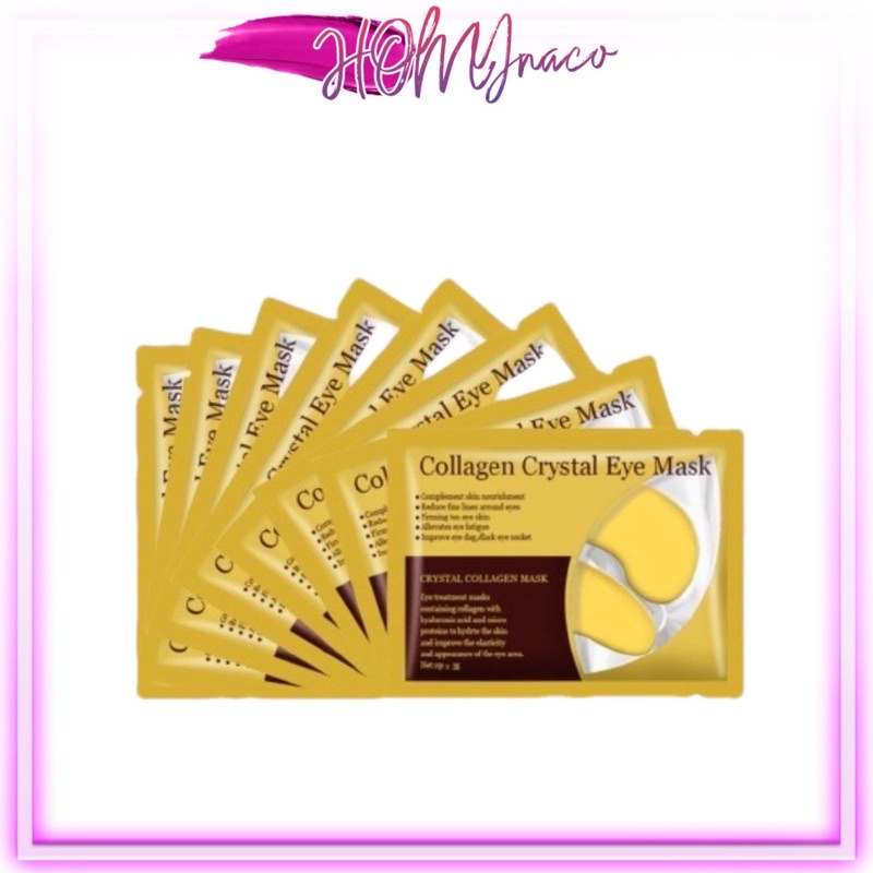 [Combo mask] 10 Cặp Mặt nạ mắt Collagen Crystal Eye Mask