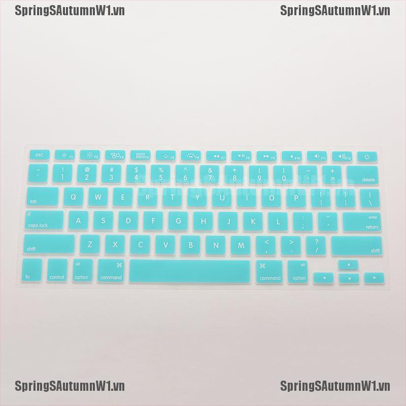 [Spring] Silicone Keyboard Skin Cover Case for Macbook Air Pro 13&quot; 15&quot; 17&quot; Inch [VN]