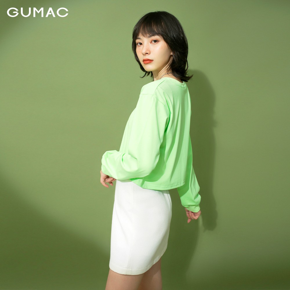 [Mã WABRGUM giảm 10% tối đa 30K đơn 99K] Áo thun nữ tay dài in bướm GUMAC đủ màu, đủ size, năng động, cá tính ATB131