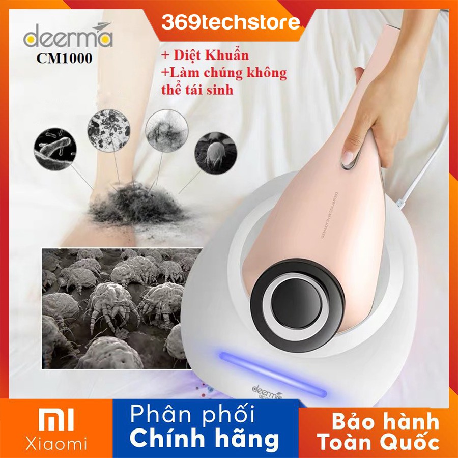 [ BẢO HÀNH 1 ĐỔI 1 ] Máy hút bụi diệt khuẩn UV gối đệm giường Deerma CM810/CM800/CM900/1300/1900/2200 (Xiaomi phân phối) | BigBuy360 - bigbuy360.vn