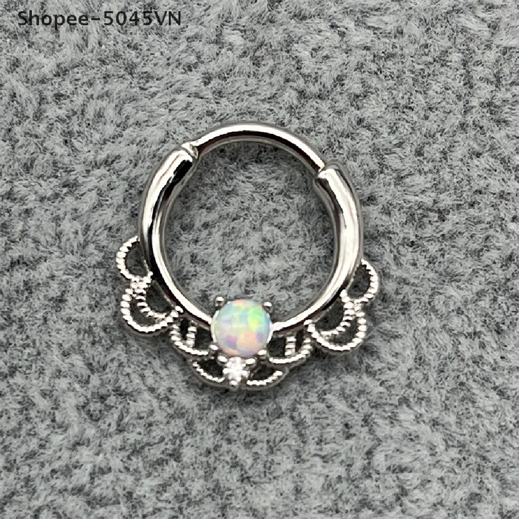 [rain] Khuyên Xỏ Mũi / Tai / Mũi Bằng Thép Titan