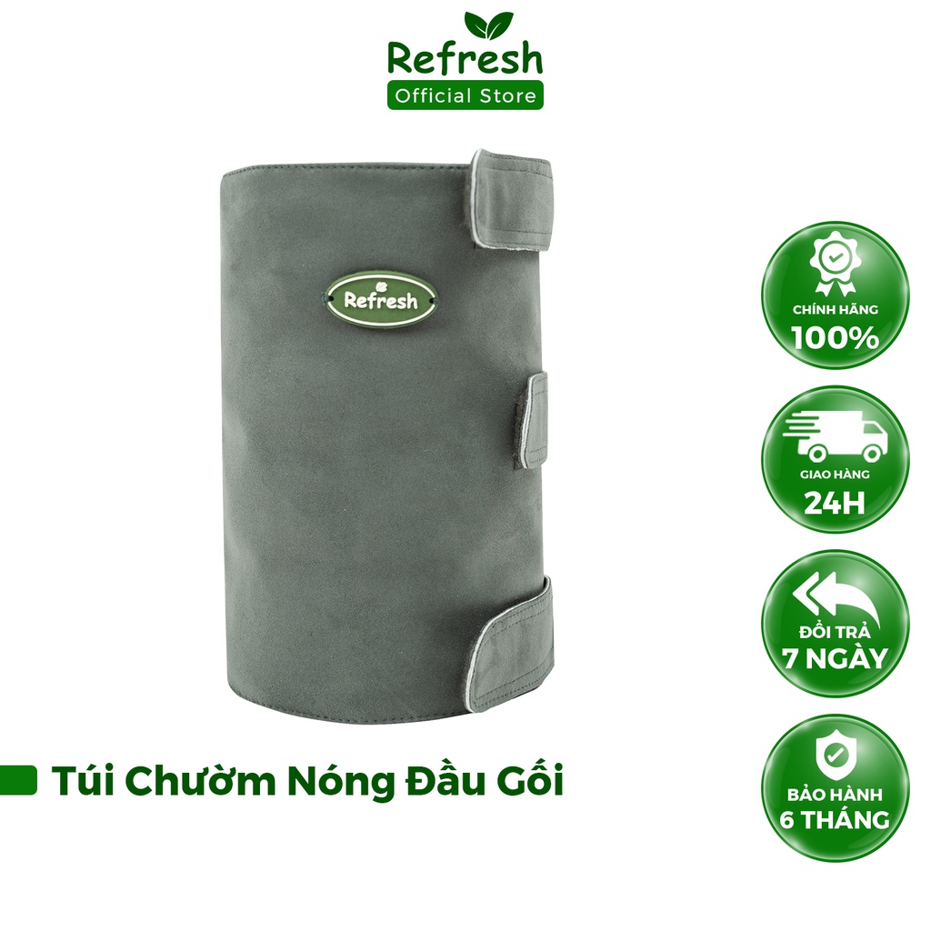 Túi Chườm Nóng Thảo Dược Dùng Điện REFRESH Giảm Đau Đầu Gối, Khớp Gối, Giúp Giãn Cơ