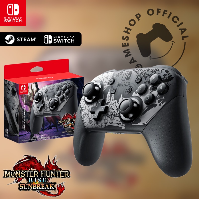 Pro Controller Nintendo Switch Tay cầm chơi game Chính hãng Nguyên seal Phụ kiện console Switch