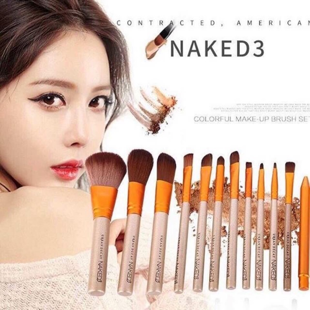 Cọ trang điểm Naked | BigBuy360 - bigbuy360.vn