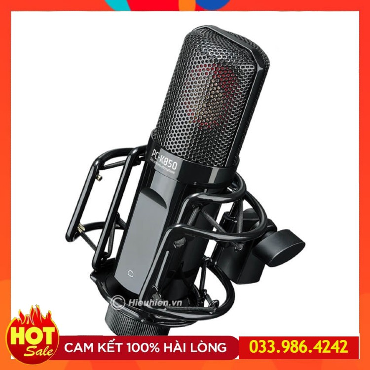 Mic PC K850 ⚡FREESHIP⚡ Cao Cấp Chuyên Nghiệp .Micro Thu Âm Takstar PC K850 Hát Livestream , Thiết Kế Cực Đẹp