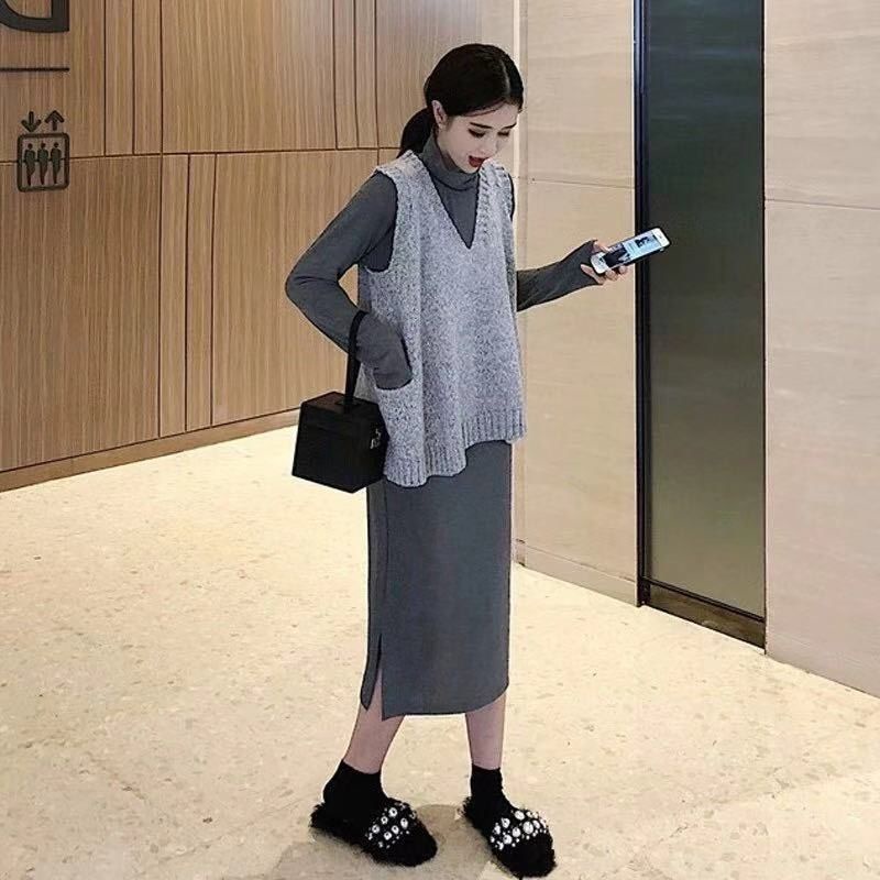 Váy 2 dây dáng dài 2 lớp, váy dạo phố hàng loại 1 | BigBuy360 - bigbuy360.vn