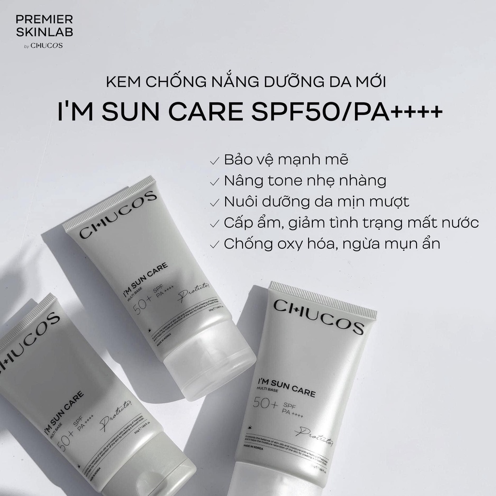 Kem Chống Nắng Bảo Vệ Da Và Nuôi Dưỡng Làn Da Chucos I’m Sun Care Multi Base
