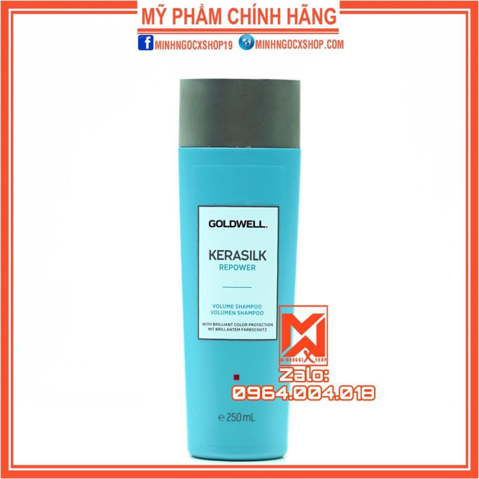 ✅[ GOLDWELL ] DẦU GỘI TĂNG PHỒNG GOLDWELL KERASILK REPOWER VOLUME 250ML CHÍNH HÃNG