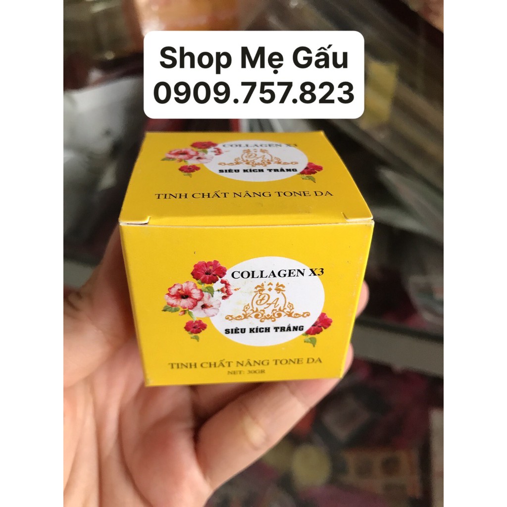 KEm kích trắng collagen x3